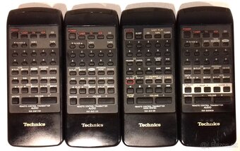 ORIGINAL dialkovy ovladac TECHNICS velky vyber, JAPAN, AX01 - 9