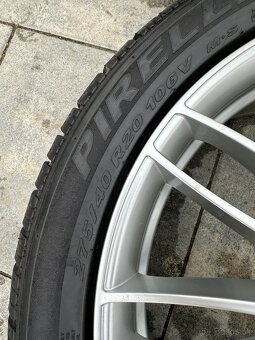 ✅ 5x120 r20. Borbet krasna rovná sada - 9