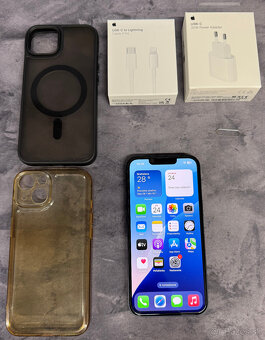 TOP Stav - Apple iPhone 13 128 GB Blue / nová Apple batéria - 9