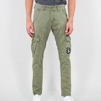 ALPHA INDUSTRIES nohavice Petrol Patch Pant - olivové. - 9