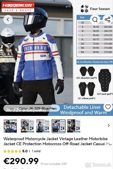 Kožená moto bunda - 9