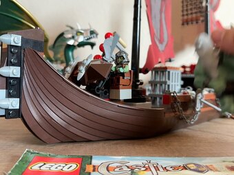 Lego Castle 7048 Troll Warship s navodom - 9