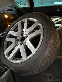 Sada ALU diskov original Peugeot R17, pneu Good Year - 9