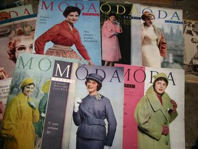 STARÉ MODNÉ ČASOPISY, naša moda, milena,dum mody,žena a moda - 9