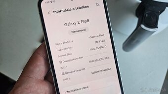 Samsung Galaxy Z Flip 6 mint - 12/256GB - aj vymením - 9