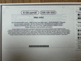 Apple Mac mini M1 (8GB/256GB) – (Ako nový, komplet balenie) - 9