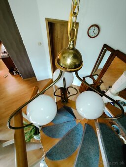 Starožitný luster - svietidlo - lampa - 9