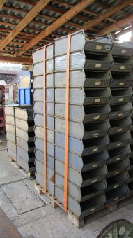 Plechové silné boxy na náradie,materíal a podobne. - 9