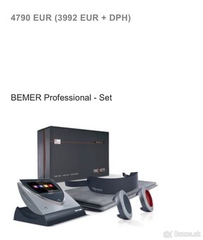 Predám BEMER Pro Set – top stav, originálne balenie - 9