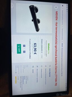 Termostatická sprchová batéria - 9