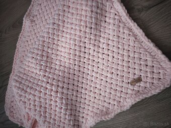 NOVÁ Broskyňová deka z Alize Puffy Fine - 9