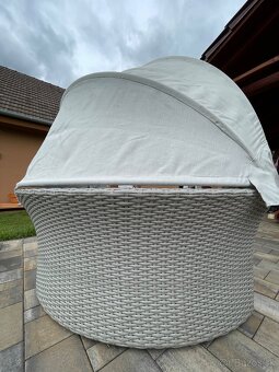Ratanová záhradná posteľ - 9