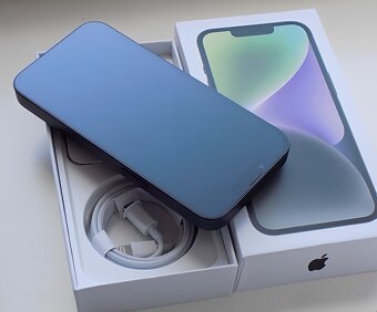 iPhone 14 Midnight BATERIE 100% TOP - 9
