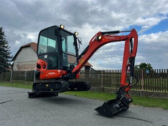 Minibagr Kubota KX019-4 hyd.podvozek/ hyd.svah/ 2t - 9