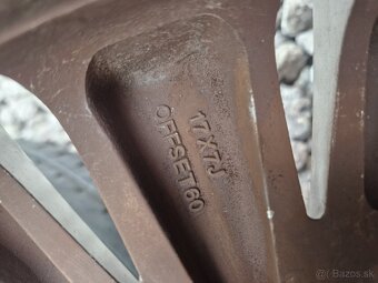 Letná sada hlinikove disky 5x114,3r17 MAZDA - 9