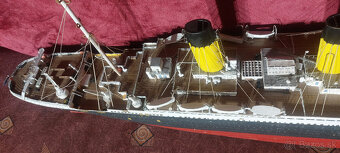 109 CM MODEL TITANICU Z DREVA - 9