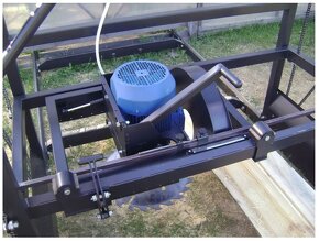 Kmeňová píla, Uhlová preklopná píla, Porez guľatiny, Gater - 9