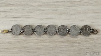 Patriotický náramek z mincí RU - 9
