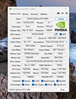 Grafické karty RTX 3060 - 9