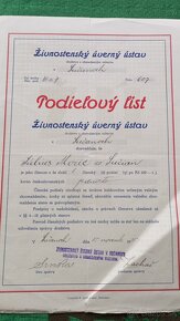 Staré listiny rodiny R.Morica. - 9