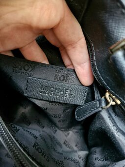 NOVA Michael Kors kozmeticka taska, cierno zlata kabelka - 9