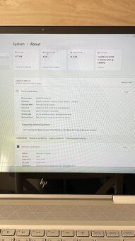 HP ENVY x360 15 – i7, 16GB RAM, dotykový displej - 9