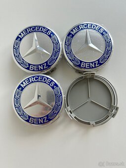 Mercedes Benz 75mm stredove krytky - 9