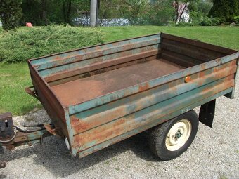 Predám orig.fabrickú vlečku-sklápač typ-ANS151. - 9