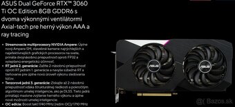 Predam vykonny herny PC-RTX-3060TI- 8GB OC/RYZEN 5 5600X/32G - 9