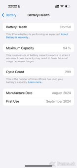 Iphone 16 pro 256 gb black s poistenim - 9