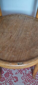 ⭐Staré cca 100r. stoličky - zn. Mundus Thonet⭐ - 9