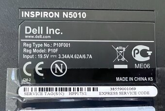 Dell Inspiron / intel i3 / 8GB RAM / 128GB SSD / 15.6" - 9