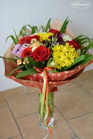 Gratulačné kytice, kvetinové boxy na donášku ❤ - 9