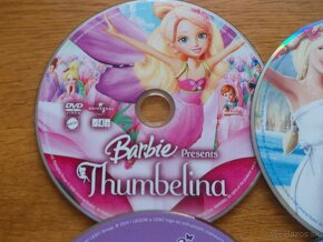 Barbie dvd  - cena spolu - 9
