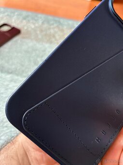 Mujjo Wallet case fullgrain leather iPhone 15 Pro Max - 9