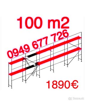 Predám lešenie kvalitne ,certifikované , pozink - 9