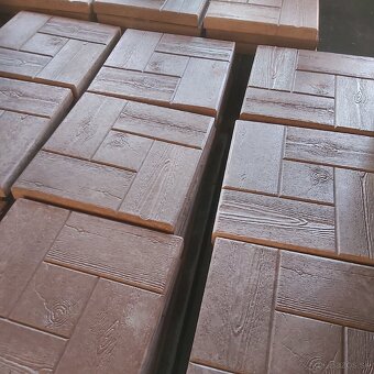Betónové dlažby imitácia dreva 30x30x3 - 9