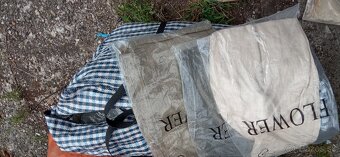 Predam 100% ľanové nohavice lacno - 9