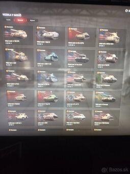Predám účet World of Tanks - 9