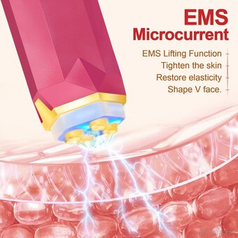 Rádiofrekvenčný a EMS prístroj na tvár - 9