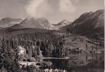 Staré pohľadnice Vysoké Tatry, Javorina, Štrbské pleso - 9