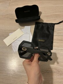 Gucci slnečné okuliare GG0772S - čierne (GG1) - 9