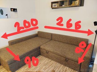 Predám sedačku s taburetom - 9