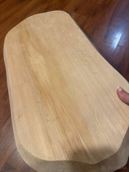 Veľká drevená misa a misky - 9