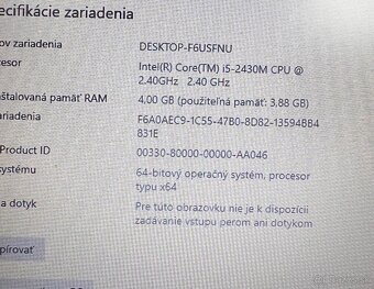 Dell Latitude E6420 / i5-2430M / 4GB RAM / 500GB HDD / 14" - 9