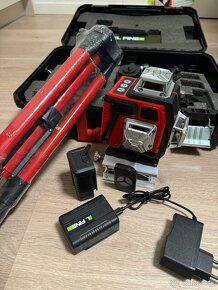 Akcia‼️Laserová vodováha, 16 riadkov, 4D, zelený lúč - 9