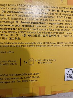 Lego boxy na kocky nove - 9