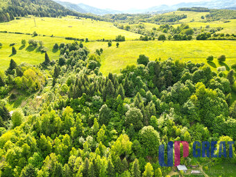 Pozemok s potokom a starším domom v obci Horná Lehota - 9