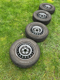 Zimné pneumatiky 195/65 r15 + disky - 9