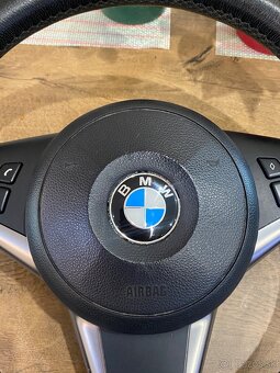 BMW Sport volant e60 e61 pod kľúč s airbagom - 9